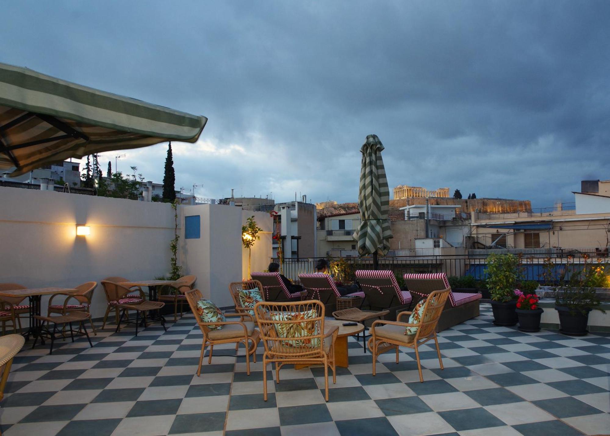 Absolute Athens Acropolis View Aparthotel Bagian luar foto